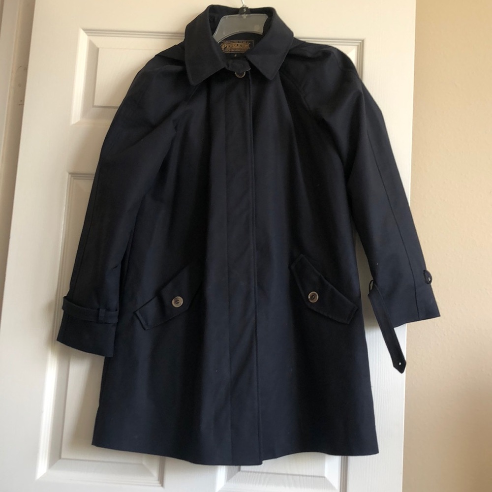 Navy Blue Pendleton Winter Coat Size 6